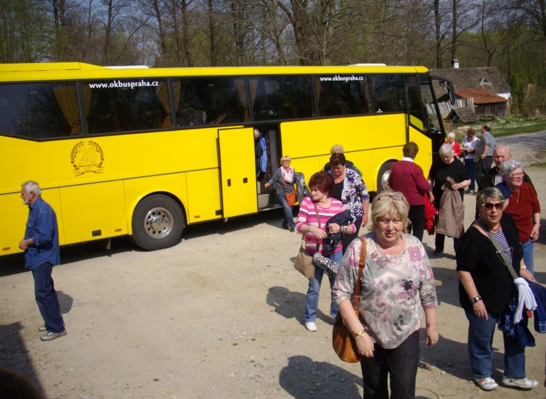 Telč a Mař&iacute;ž s O.K. Busem 23.4.2015