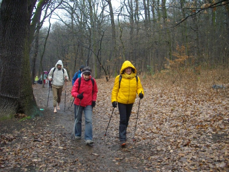 Nordic Walking v Ď&aacute;blick&eacute;m h&aacute;ji na vrchu L&aacute;dv&iacute;, Praha 8